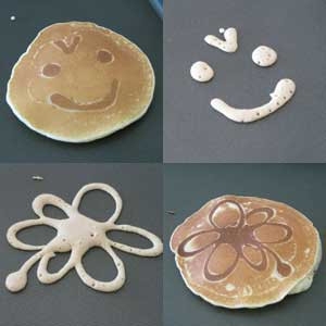 親子で一緒に手作りおやつ 簡単お絵かきパンケーキ レシピ 作り方 By 楽天出店店舗 ウルトラミックス 楽天レシピ