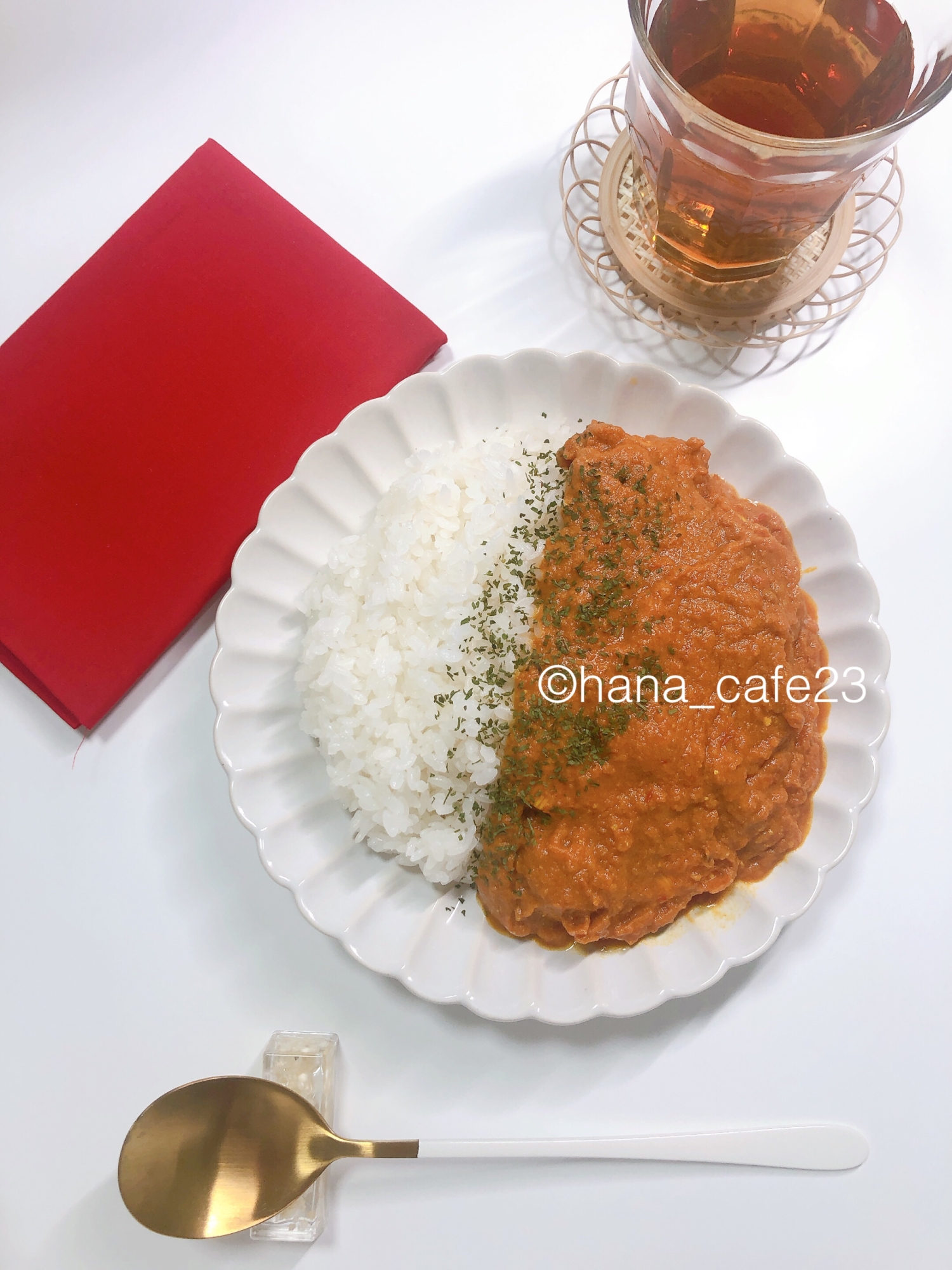 【1人分】スパイスを効かせた☆バターチキンカレー