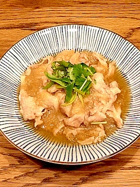 簡単10分☆豚肉のおろし煮