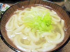 しょうがのあんかけうどん