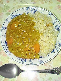 カレー粉セットで　スパイシーなベジカレーです♪