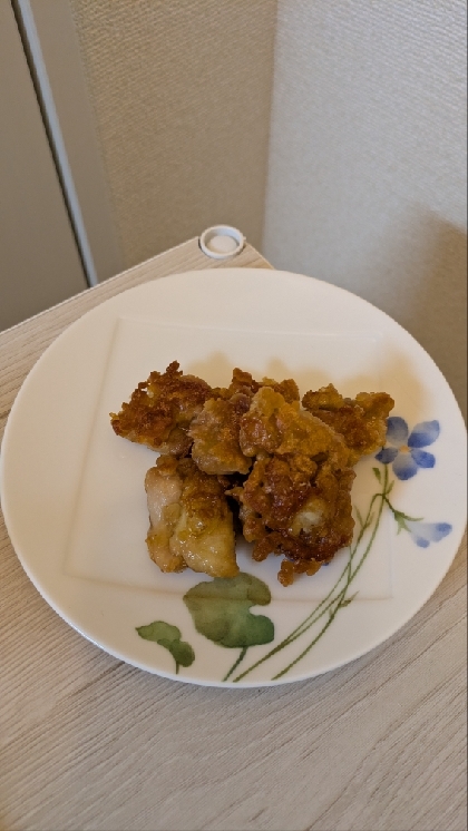 揚げない★油大さじ１でカリカリジューシー唐揚げ