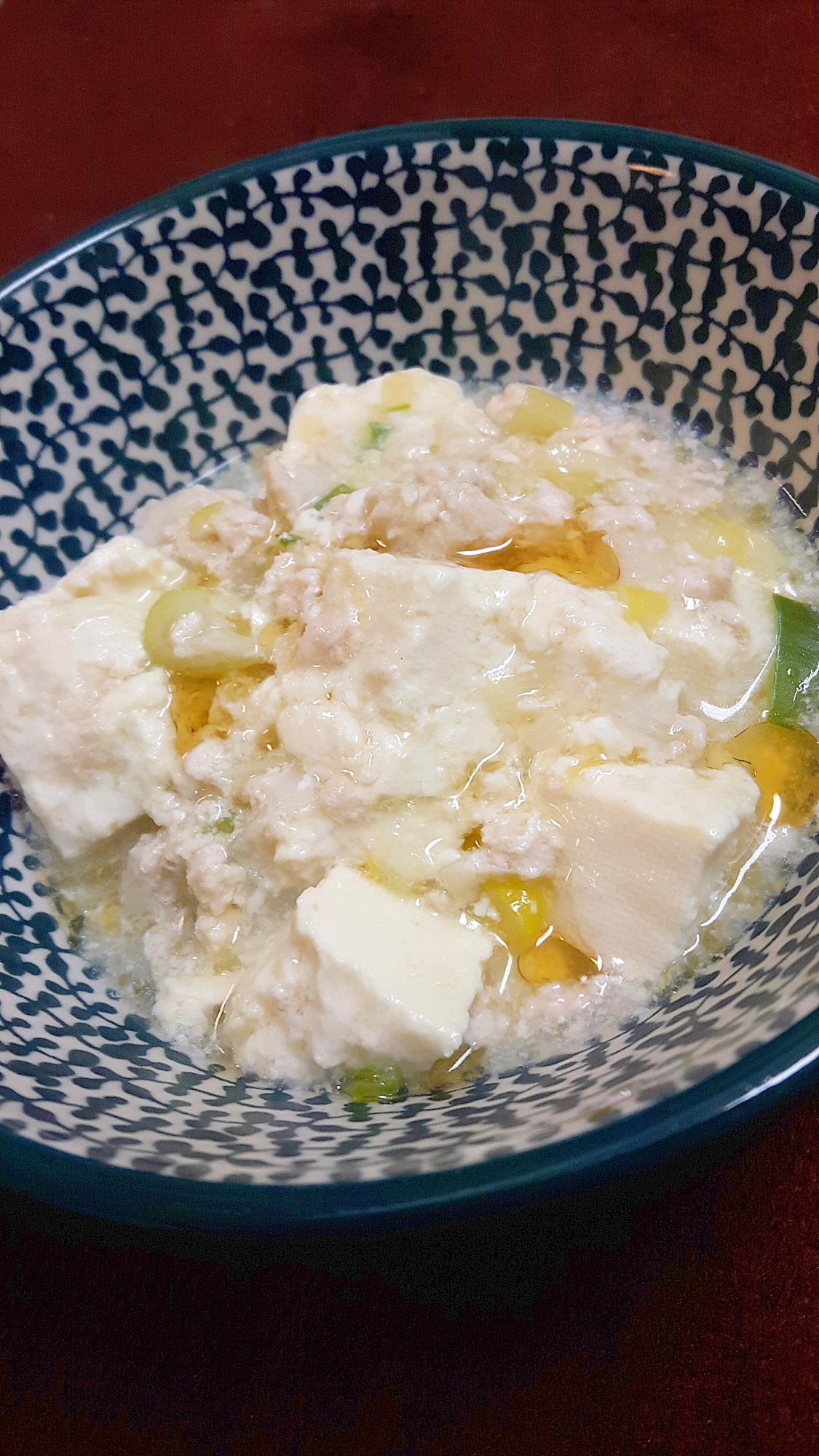 鶏ひき肉で！ほっこり優しい(^^)白い麻婆豆腐♪