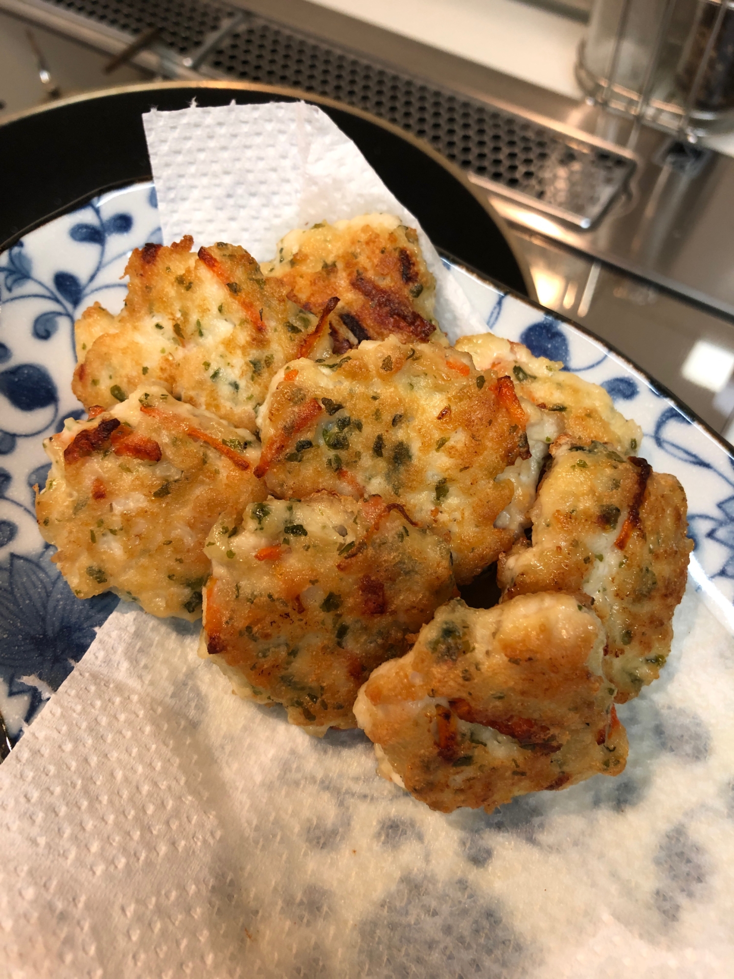 幼児食　カリっ！ふわっ！ささみと豆腐のナゲット