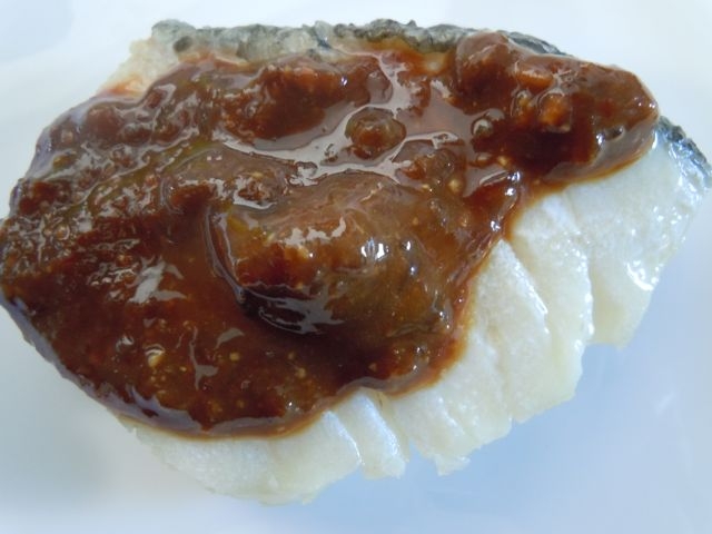 味噌だれタラの蒸し焼き