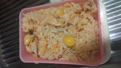 銀杏としめじの炊き込みご飯