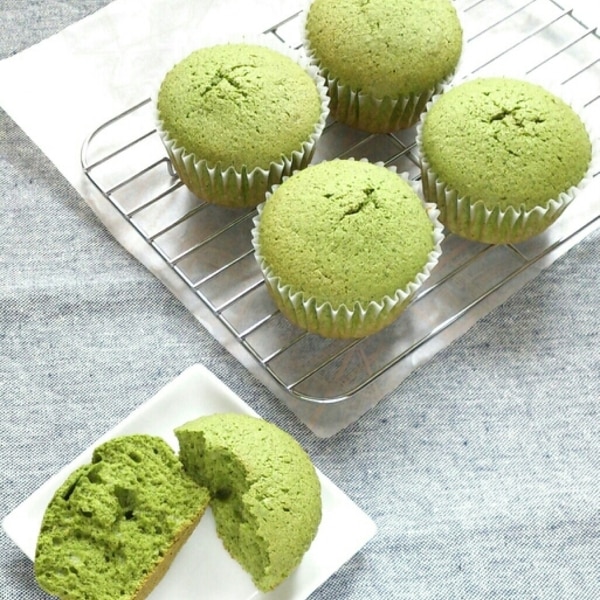 しっとり絹肌 抹茶のカップケーキ レシピ 作り方 By Librabo 楽天レシピ しっとり絹肌 抹茶のカップケーキ レシピ 作り方 By Librabo 楽天レシピ