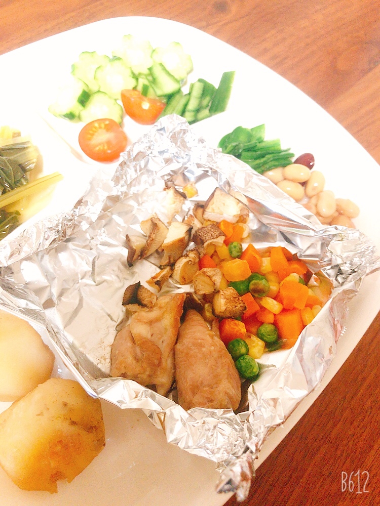 魚焼きグリルで子供のおかず3品をまとめ調理 レシピ 作り方 By Emi S Kitchen 楽天レシピ