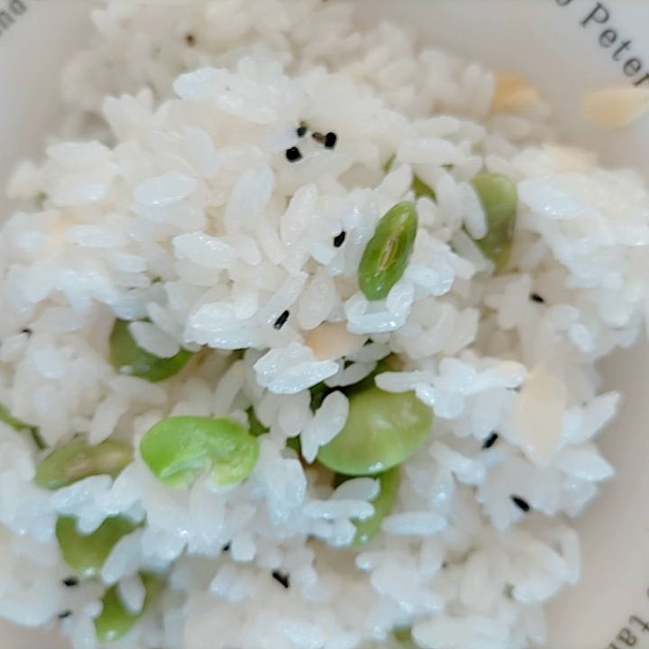 枝豆ガリご飯⋆°｡✩