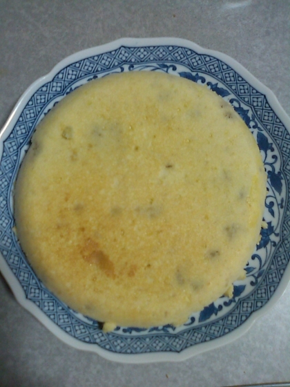 ホットケーキミックス+炊飯器ふわふわバナナケーキ