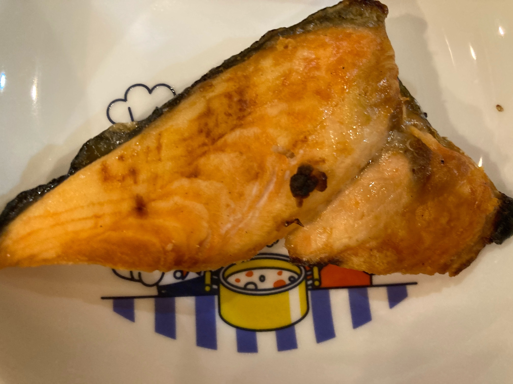 銀鮭のオレンジ味噌焼き