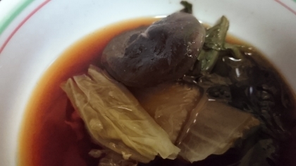 鮭のアラと残り野菜の味噌煮