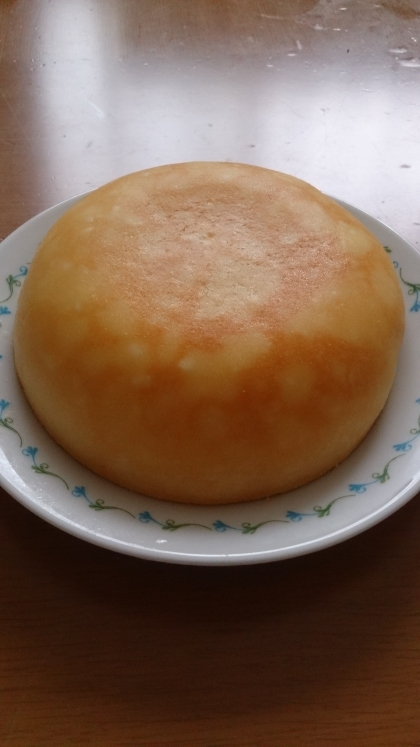 量を半分にして3合炊きで作りました！ふわふわしっとりでとても美味しかったです～(*´∀`)♪