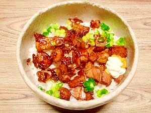 リメイク 即席ラフテー丼 レシピ 作り方 By ブルーボリジ 楽天レシピ