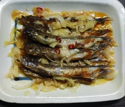 揚げずに簡単居酒屋メニュー！ししゃもの南蛮漬け