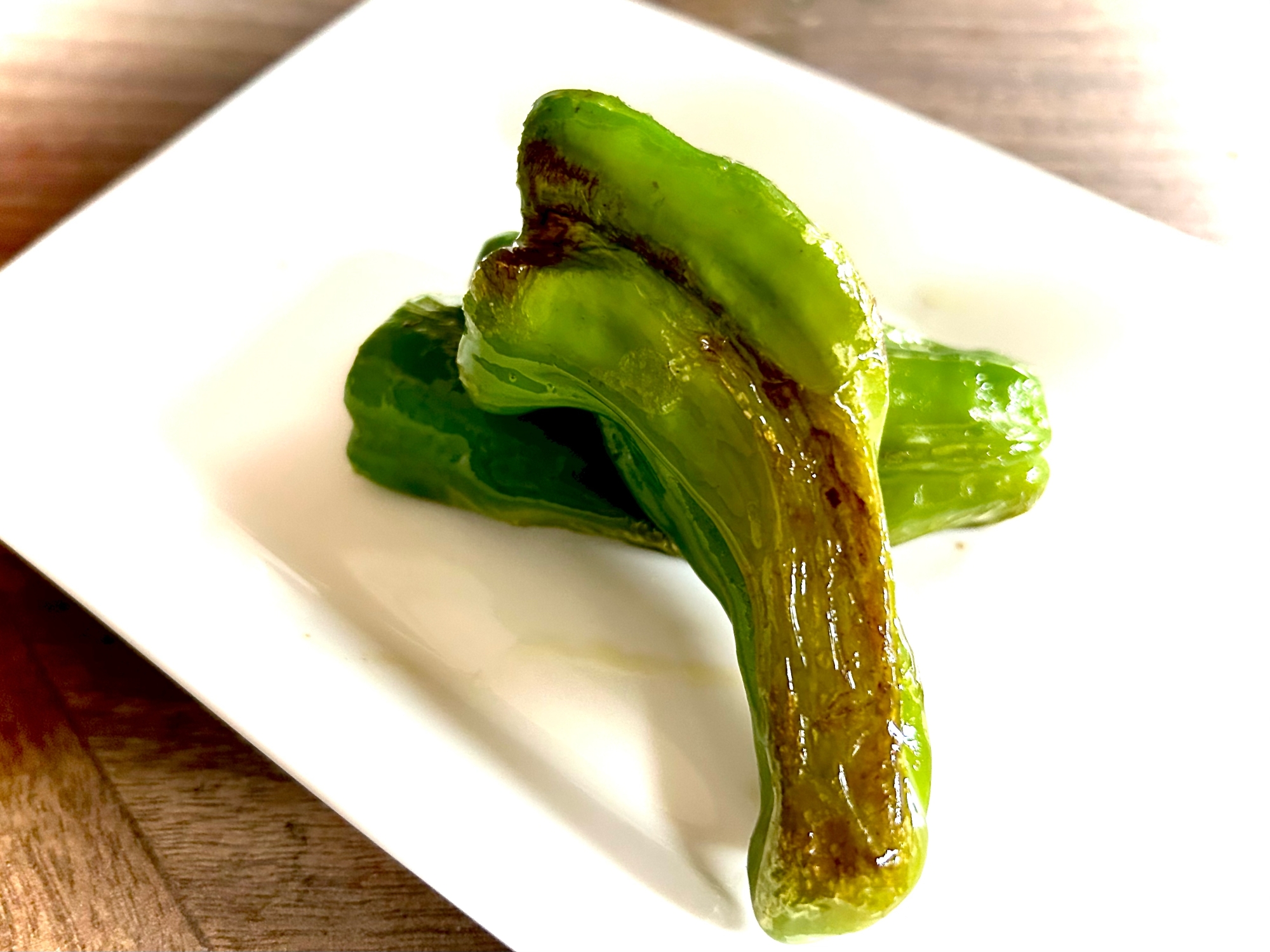 焼きピーマン(付け合わせ)