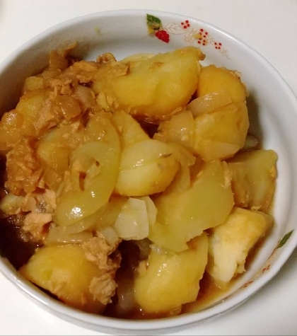 とっても簡単☆ツナとジャガイモと玉ねぎの煮物