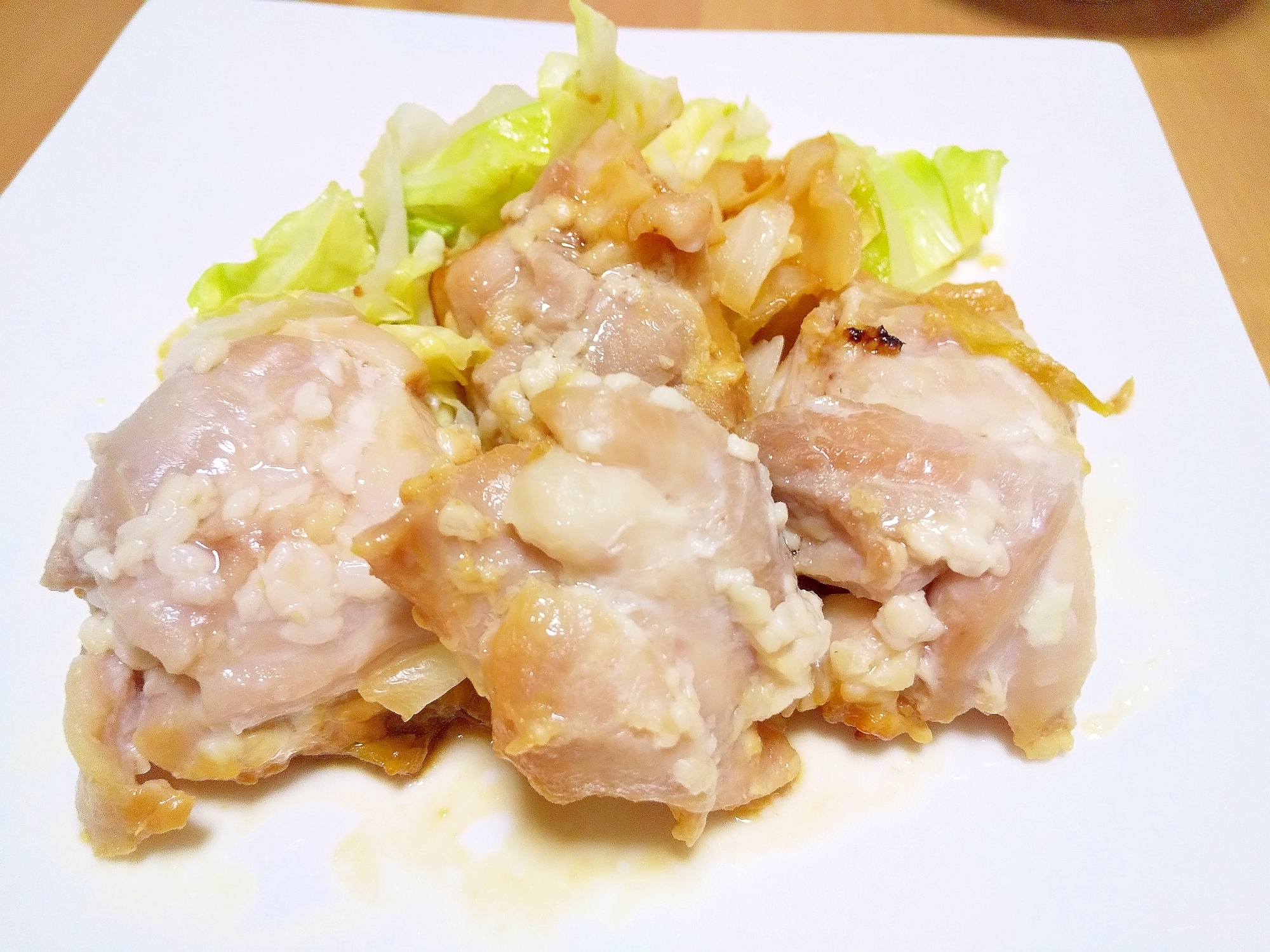 しっとり！鶏もも肉の塩麹焼き