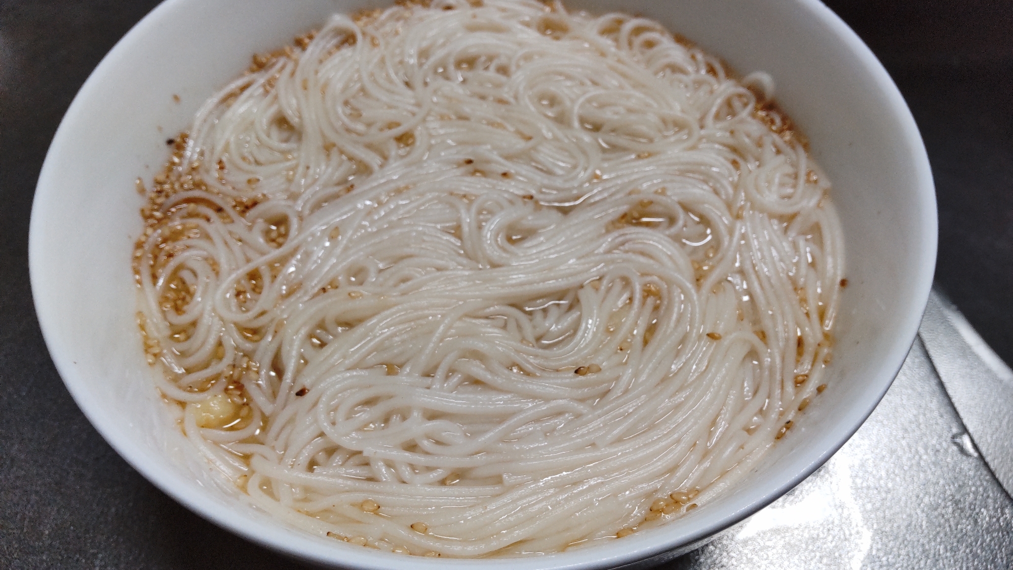 あったか味噌そうめん