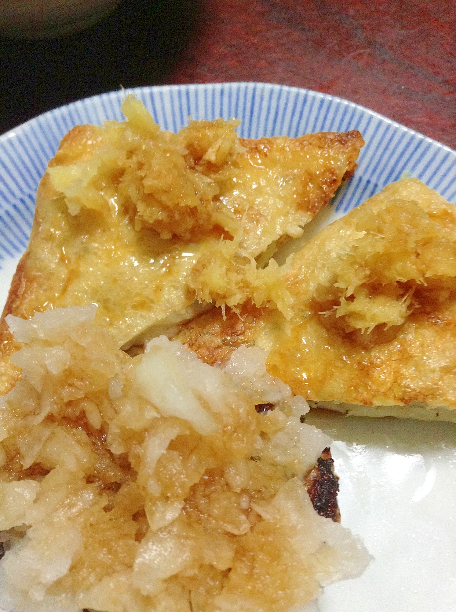 卯の花リメイク 表面カリカリ 巾着焼き レシピ 作り方 By とりあえず乾杯 楽天レシピ 卯の花リメイク 表面カリカリ 巾着焼き レシピ 作り方 By とりあえず乾杯 楽天レシピ