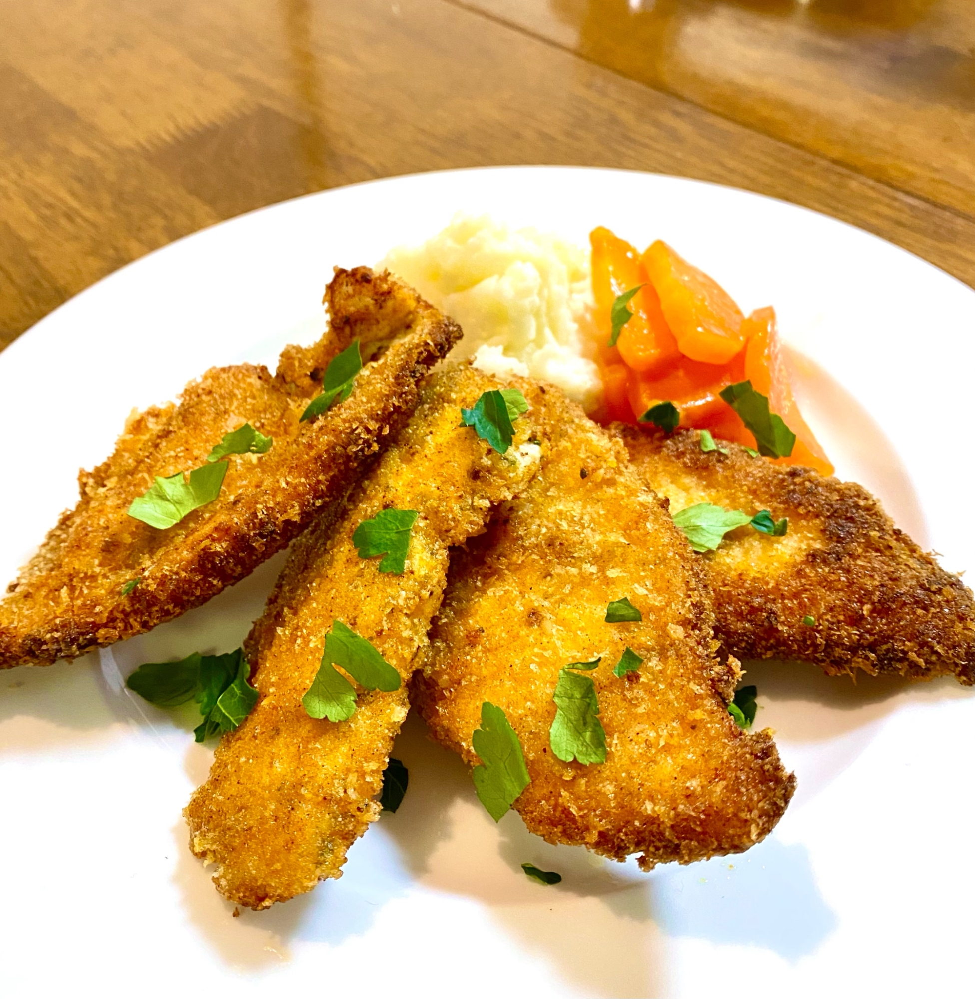 ビールに合う！☀️鶏むね肉の黄金焼き【洋食・主菜】