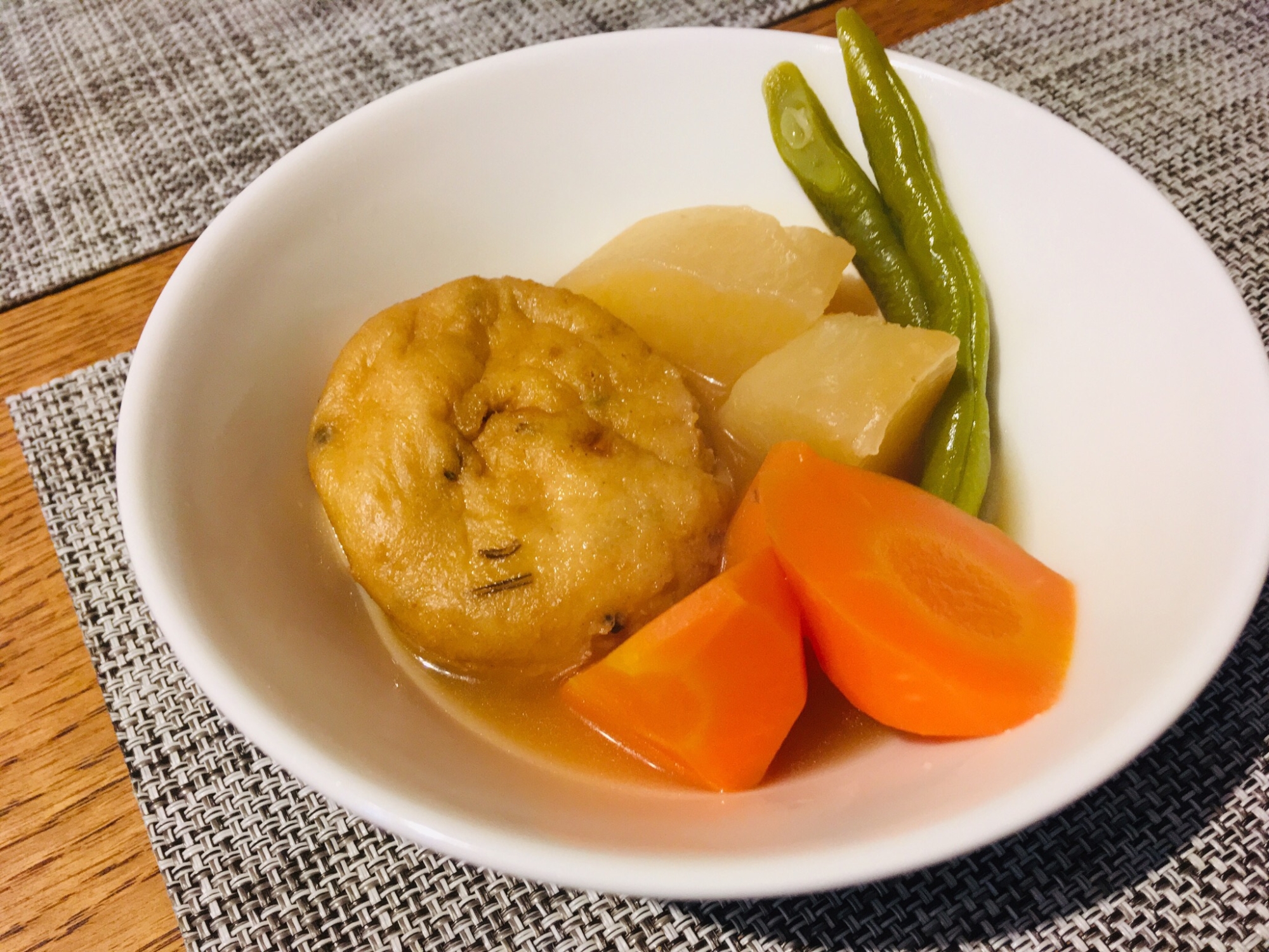 がんもと野菜の煮物