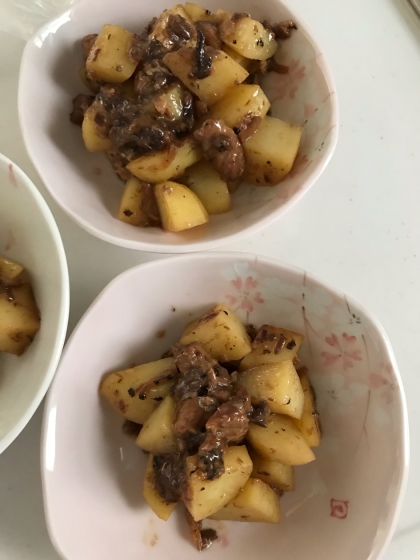 夜ごはんに作りました。缶の汁ごと使うので、栄養がしっかり摂れた気がします。ごちそうさまでした♪