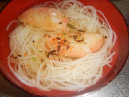 ちょっと嬉しくなる♪にゅうめん♨