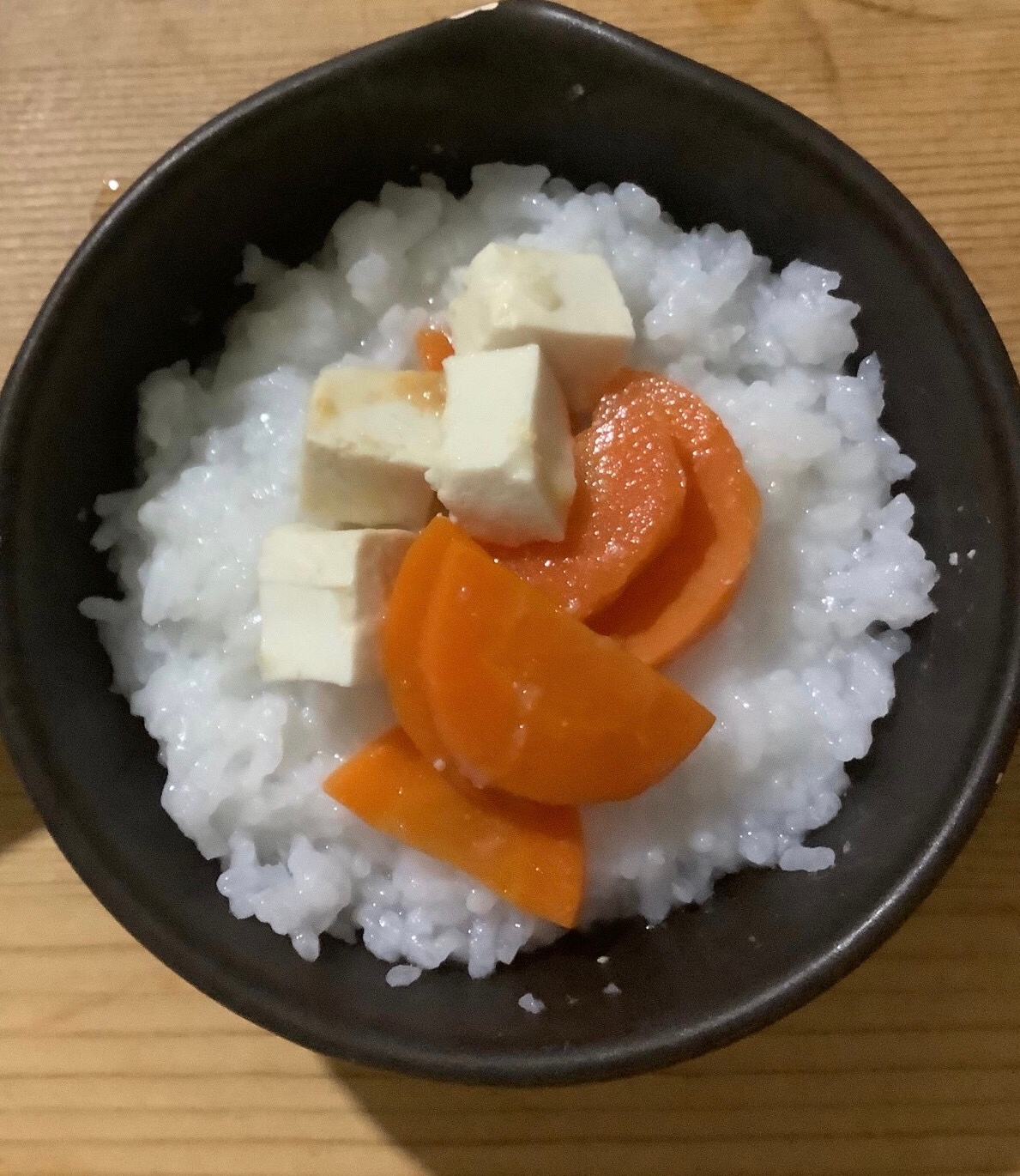 豆腐人参丼♪