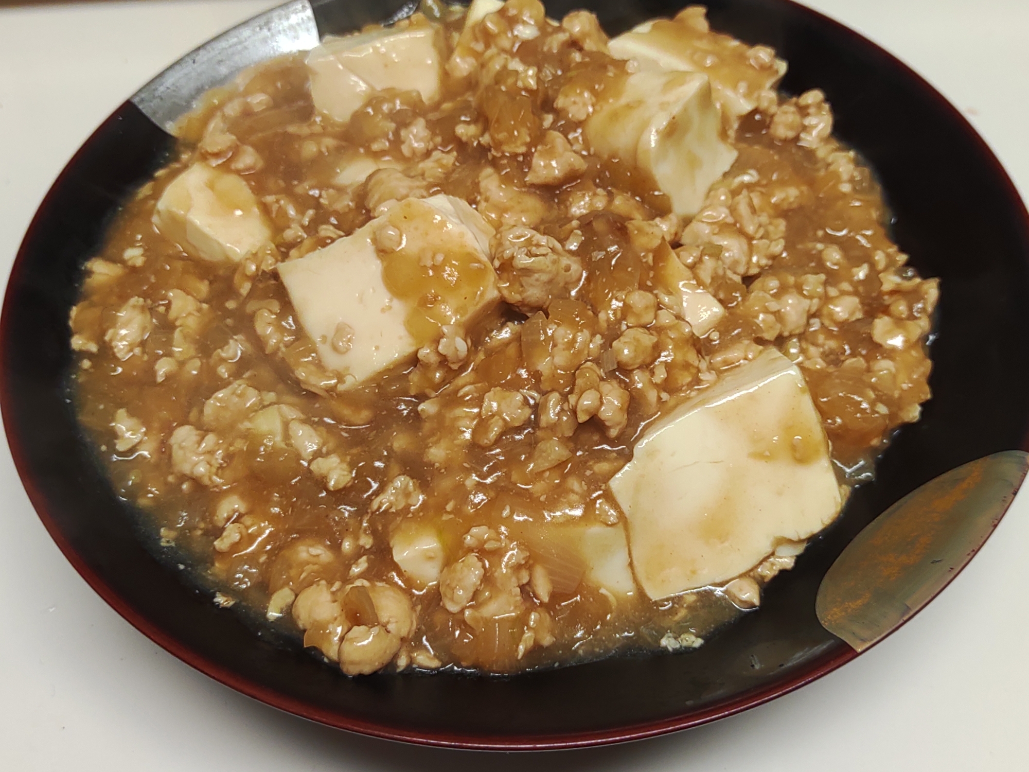 子供用。辛くない麻婆豆腐