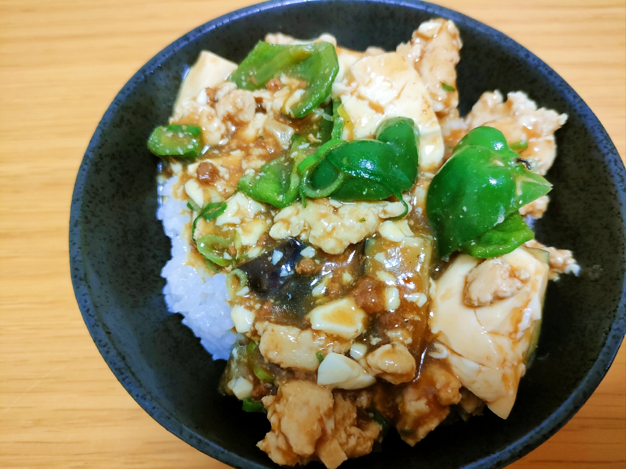 麻婆豆腐丼