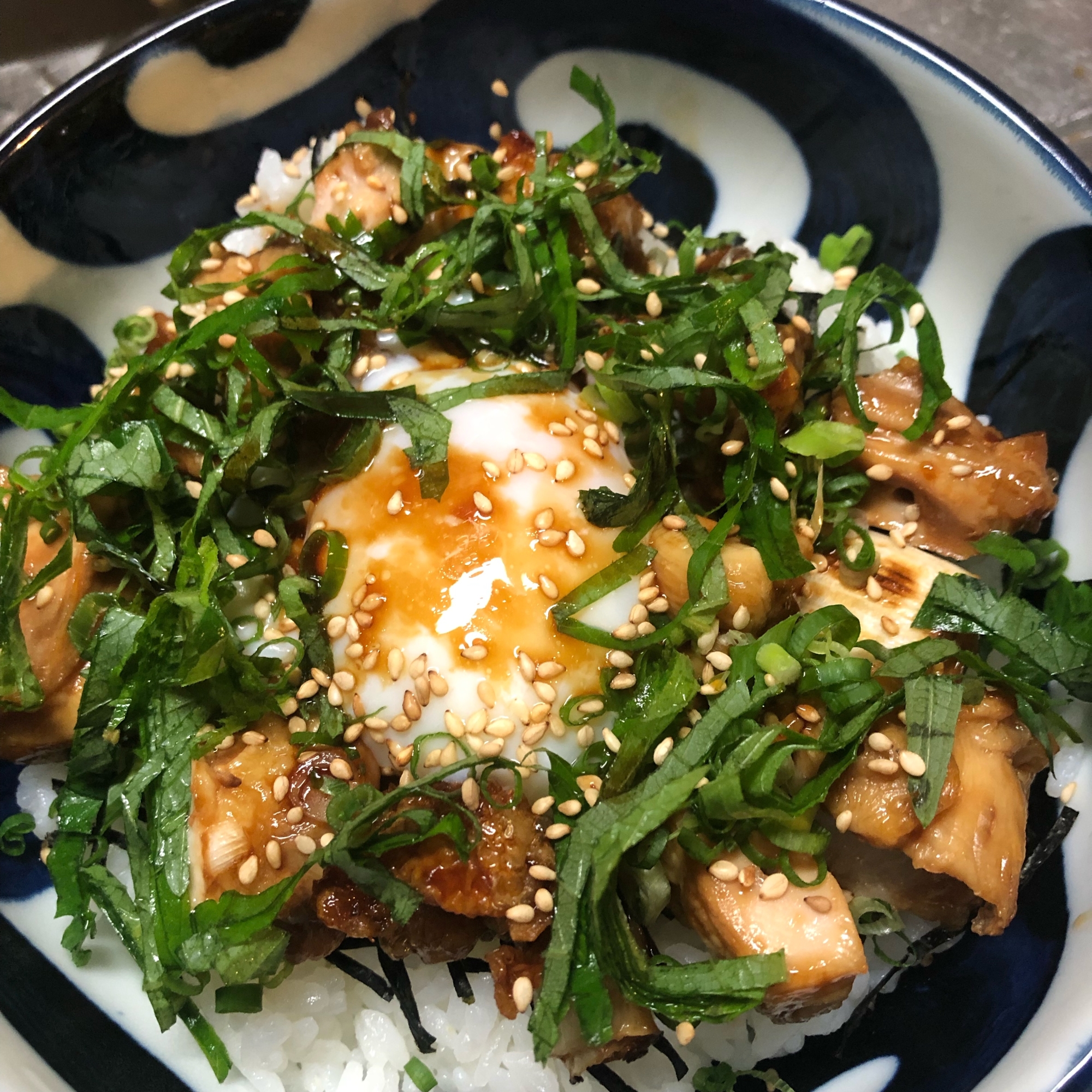 簡単！満足！焼き鳥丼