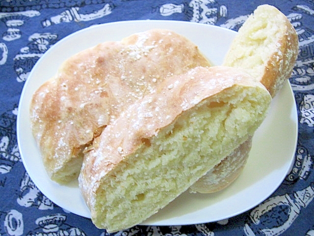 薄力粉使用　捏ねない低温長時間発酵パン