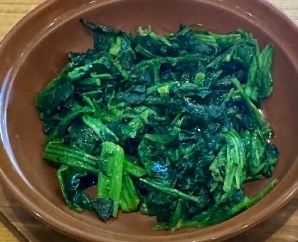 冷凍ほうれん草を使って★ほうれん草炒め