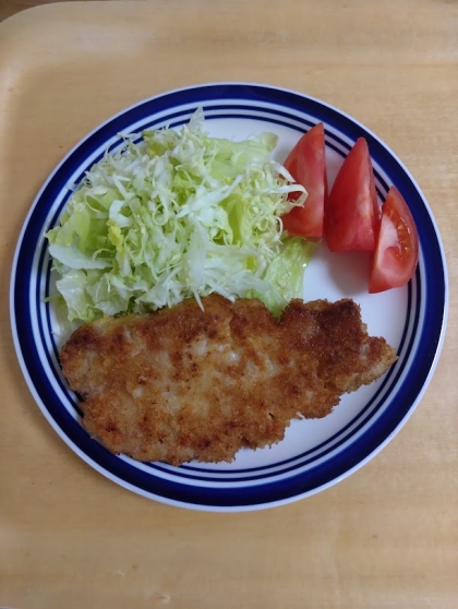 基本の「トンカツ♪」美味しい♪o(^▽^)o