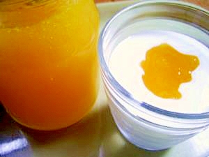 梅干作りでよけた南高梅を使って お陽様色の梅ジャム