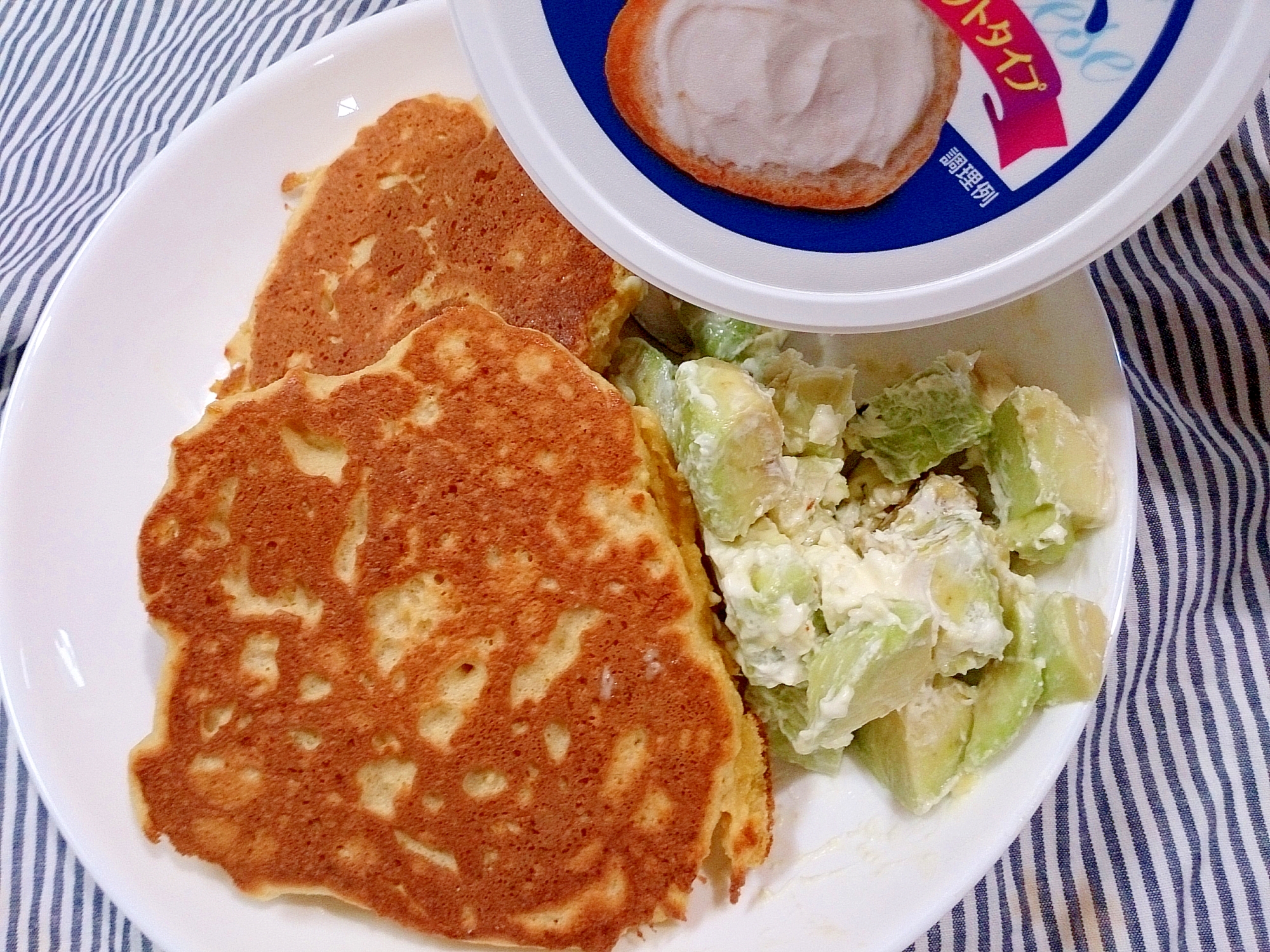 アボカドチーズで大豆粉いりパンケーキ レシピ 作り方 By Hideok8 楽天レシピ アボカドチーズで大豆粉いりパンケーキ レシピ 作り方 By Hideok8 楽天レシピ