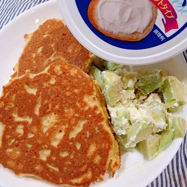 アボカドチーズで大豆粉いりパンケーキ レシピ 作り方 By Hideok8 楽天レシピ アボカドチーズで大豆粉いりパンケーキ レシピ 作り方 By Hideok8 楽天レシピ