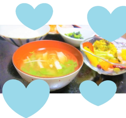 hamupi-ti-zu様、大根の代わりにえのきを入れました♪
とっても美味しかったです♪♪レシピ、ありがとうございます！！
明日も良き１日を☆☆☆