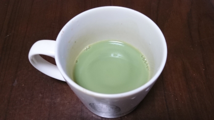 ラム酒な青汁ソイミルク