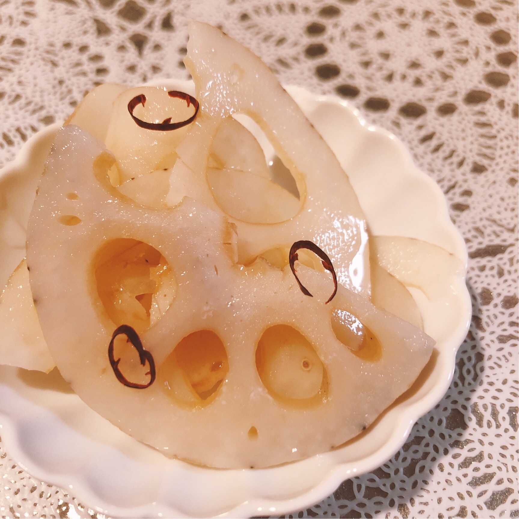 レンジで簡単♪蓮根のさっぱり酢