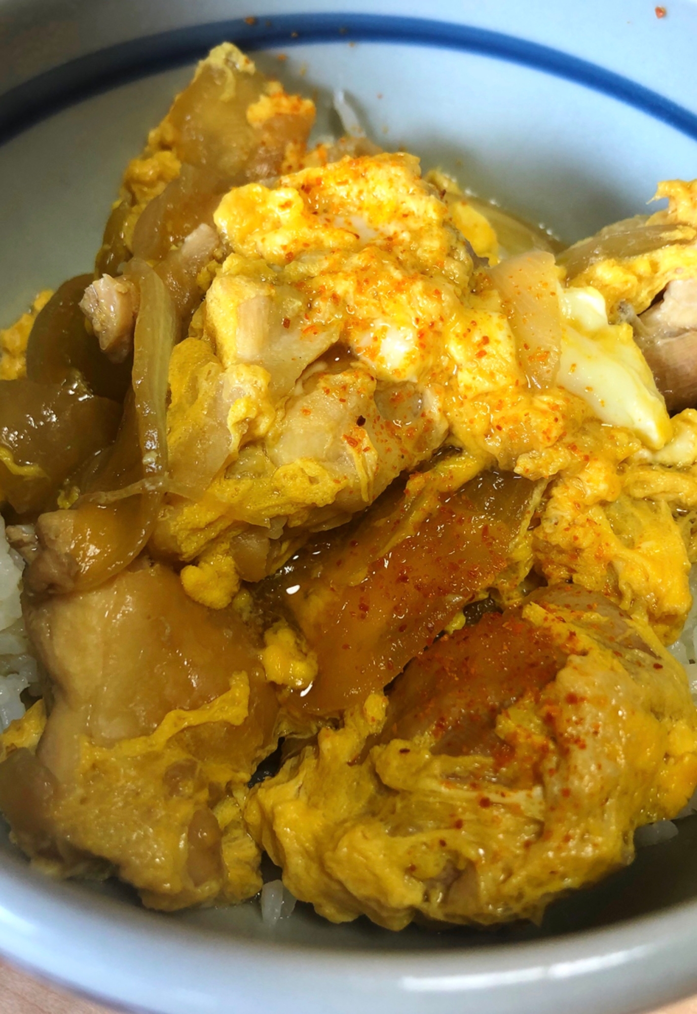 電気圧力鍋シロカで玉ねぎたっぷりとろける親子丼 レシピ 作り方 By Pincoponco 楽天レシピ