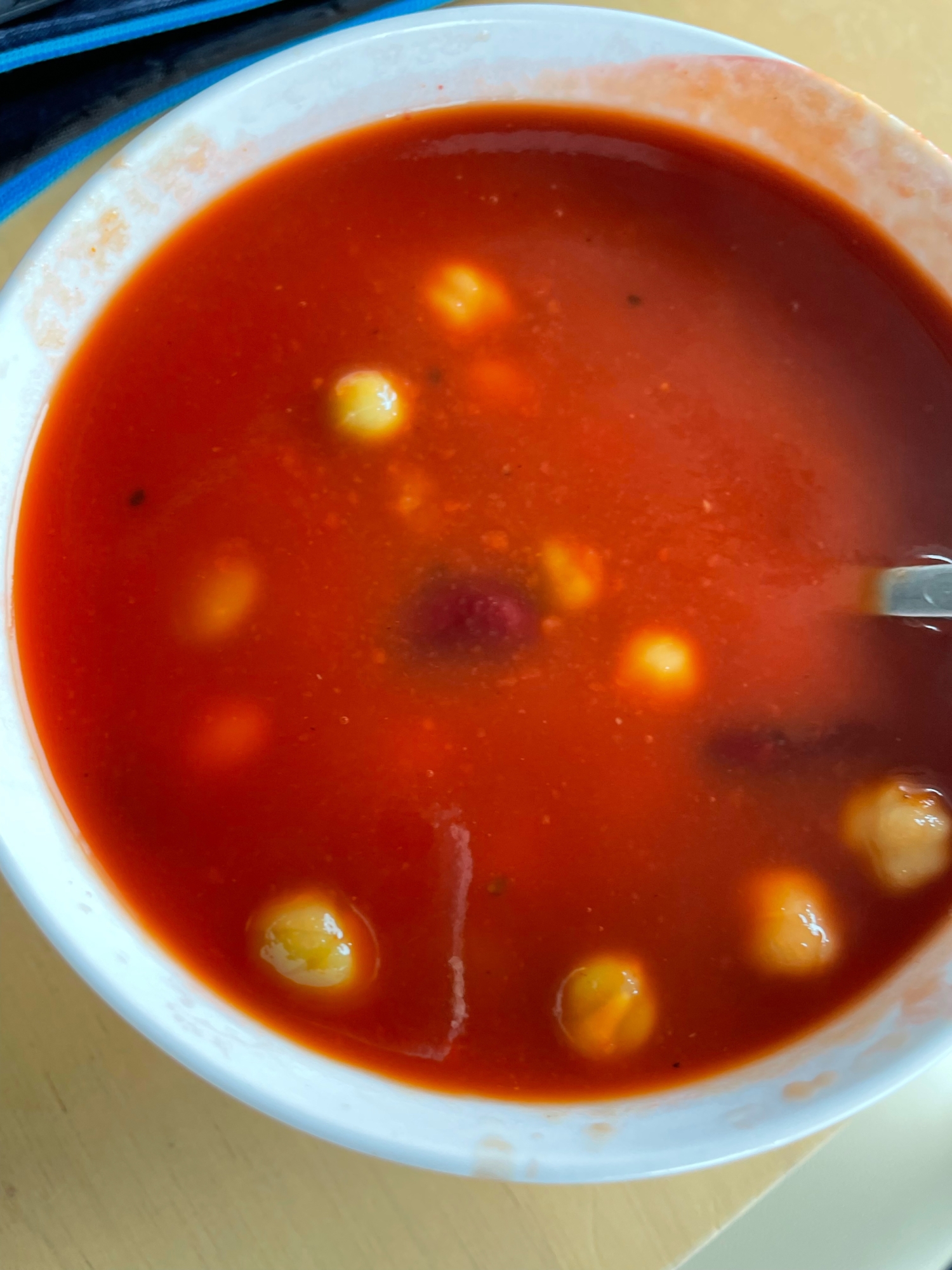 野菜ジュースで作るスープ