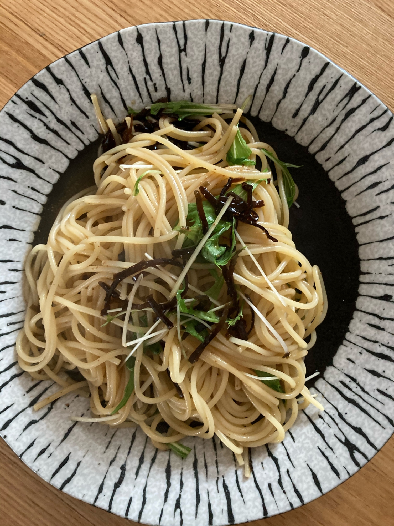 簡単 塩昆布パスタ レシピ 作り方 By ずぼらった 楽天レシピ