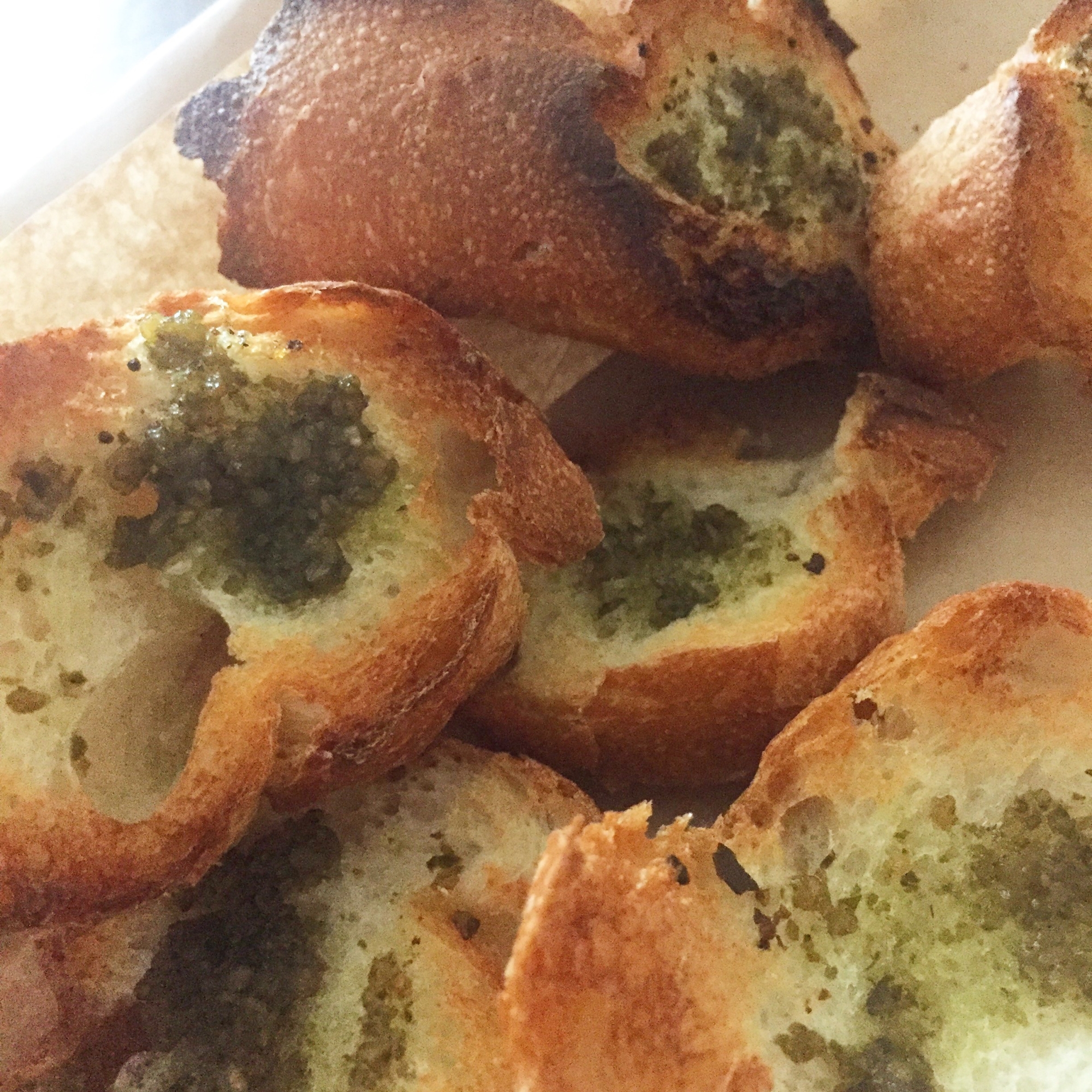 バジルが美味しいフランスパン レシピ 作り方 By Marochan 楽天レシピ