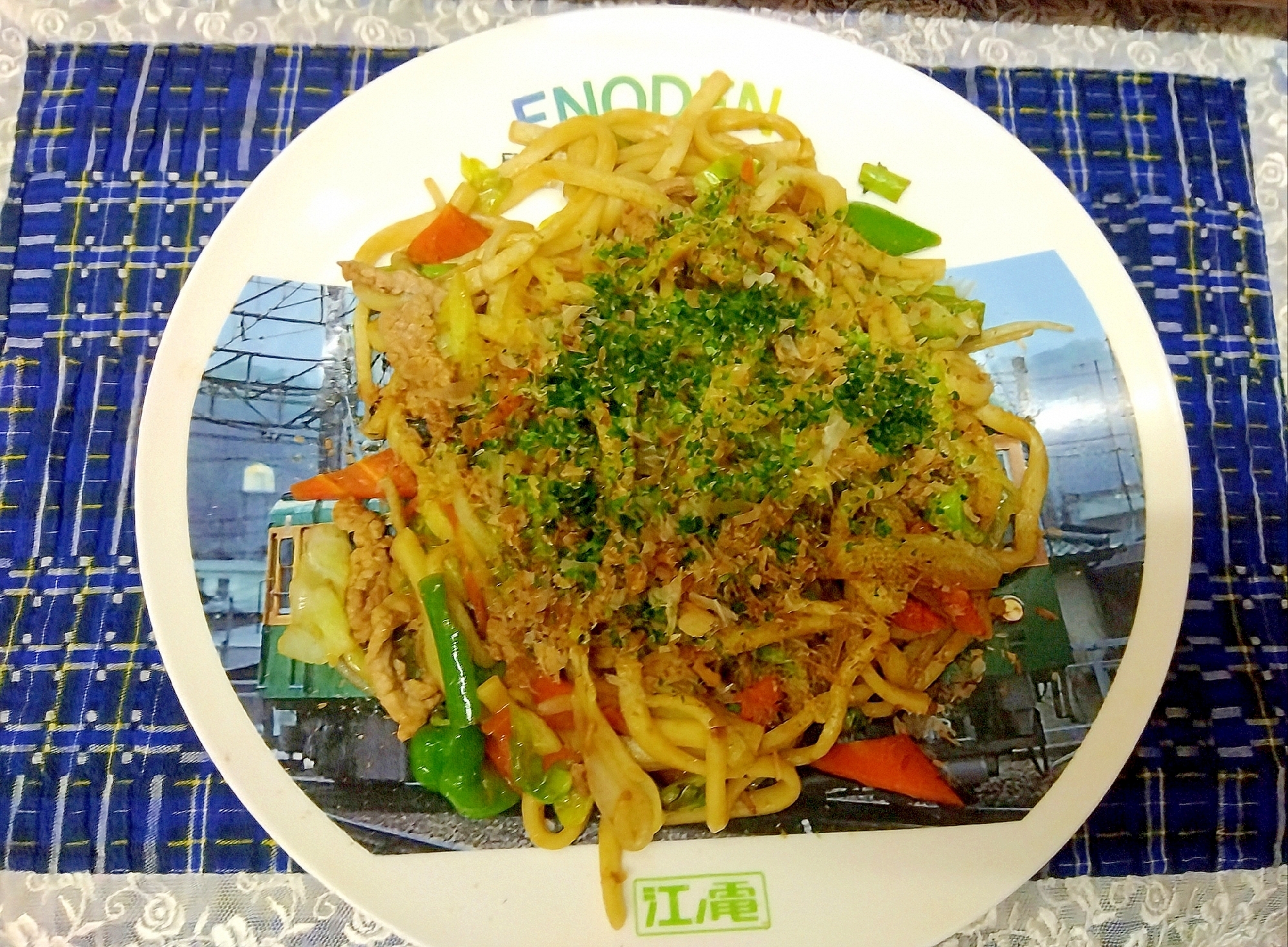 野菜たっぷり焼きうどん