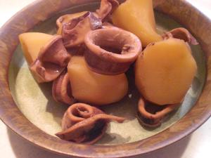 圧力鍋で イカジャガ煮