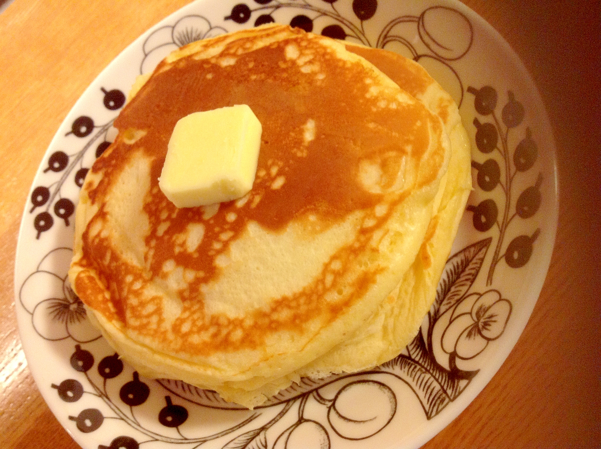 栄養たっぷり! 豆乳&ヨーグルト入りホットケーキ