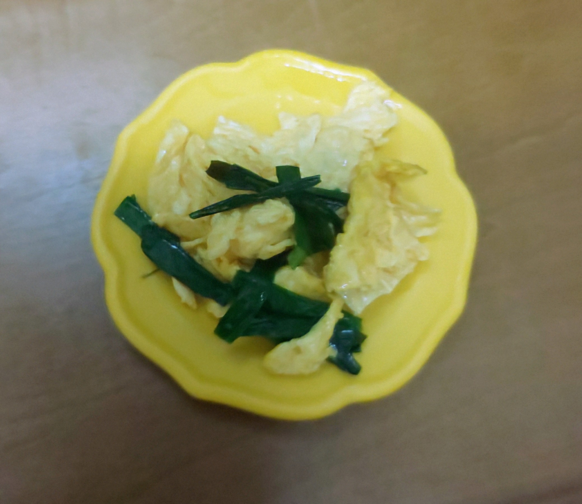 卵ふんわりにら玉