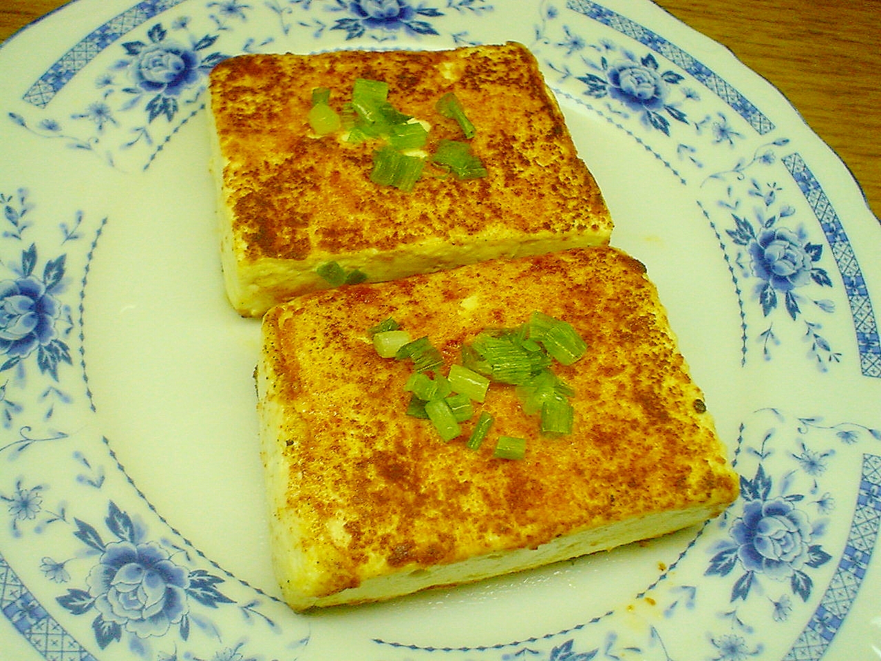 豆腐のトマト風味焼き